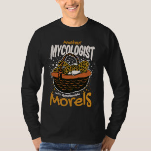 Camiseta Micólogo Hongo  Funi Morillas  Chiste Sarcástico