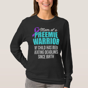 Camiseta Micro Preemie Nicu Mami Guerrero Nacimiento Premat