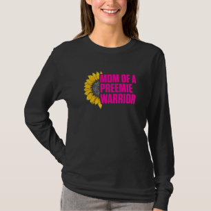 Camiseta Micro Preemie Nicu Nueva Mamá Sunflower Premature