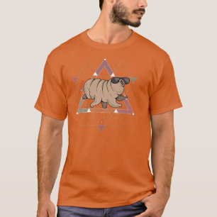 Camiseta Microbio tardío de ciencia espacial tardío sobre e