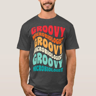 Camiseta Microbióloga Vintage Retro 60 Vibes de los años 70