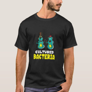 Camiseta Microbiología bacteriológica cultivada Grap