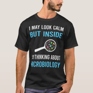 Camiseta Microbiología de aspecto calmado Microbiólogo