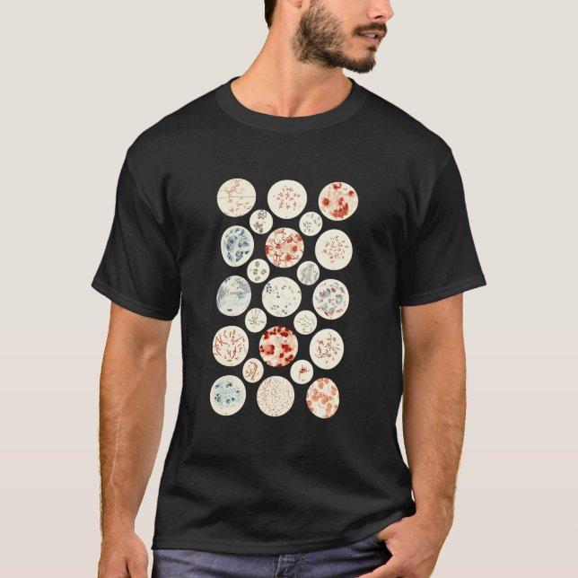 Camiseta Microbiología de bacterias Bacterias Ciencia Peque (Anverso)