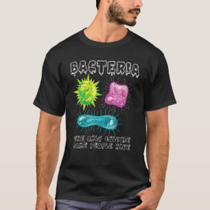 Camiseta Microbiología de cultivo bacteriológico Biólogo La