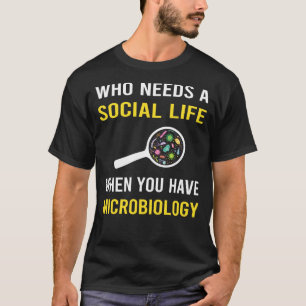 Camiseta Microbiología de la vida social