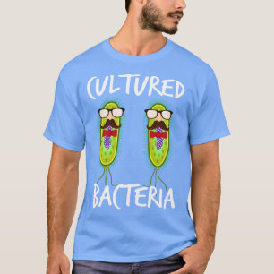 Camiseta Microbiología divertida cultivada bacterias microb