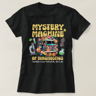 Camiseta Microbiología floral Humor médico Laboratorio de C