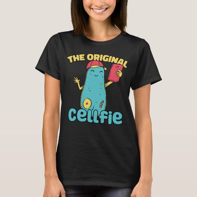 Camiseta Microbiología microbióloga célula de ciencias (Anverso)