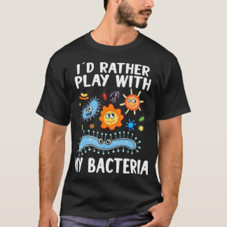 Camiseta Microbiologist Microbiology Lab Staph  play with B
