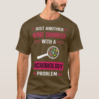 Camiseta Microbiólogo de Microbiología de Bebedores de Vino
