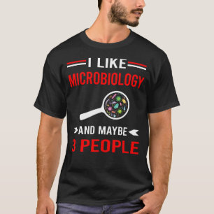 Camiseta Microbiólogo de microbiología para Red 3 Personas
