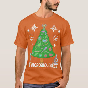 Camiseta Microbiólogo gracioso Microbiología de Árbol de Na