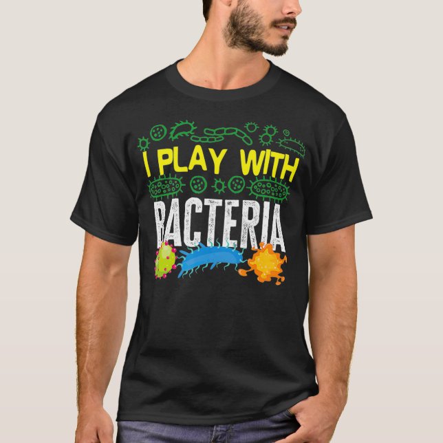 Camiseta Microbiólogo Microbiología Lab Staph I juego con (Anverso)
