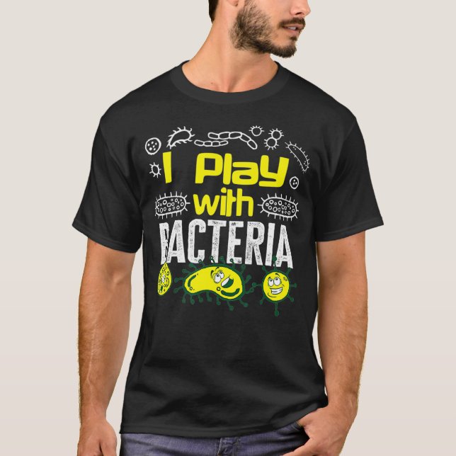 Camiseta Microbiólogo Microbiología Lab Staph I juego con (Anverso)