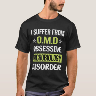 Camiseta Microbiólogo obsesivo de microbiología de amor
