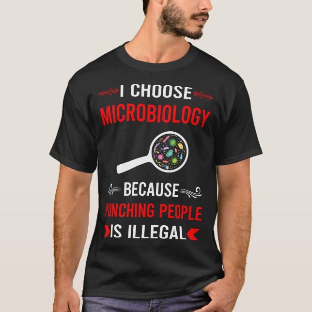 Camiseta Microbiólogo punzonador (Anverso)
