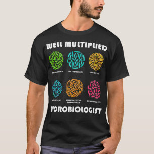 Camiseta Microbiólogo regalo Idea Colonia de bacterias colo