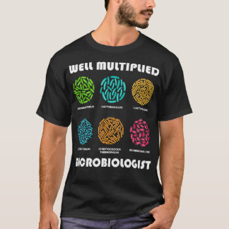 Camiseta Microbiólogo regalo Idea Colonia de bacterias colo