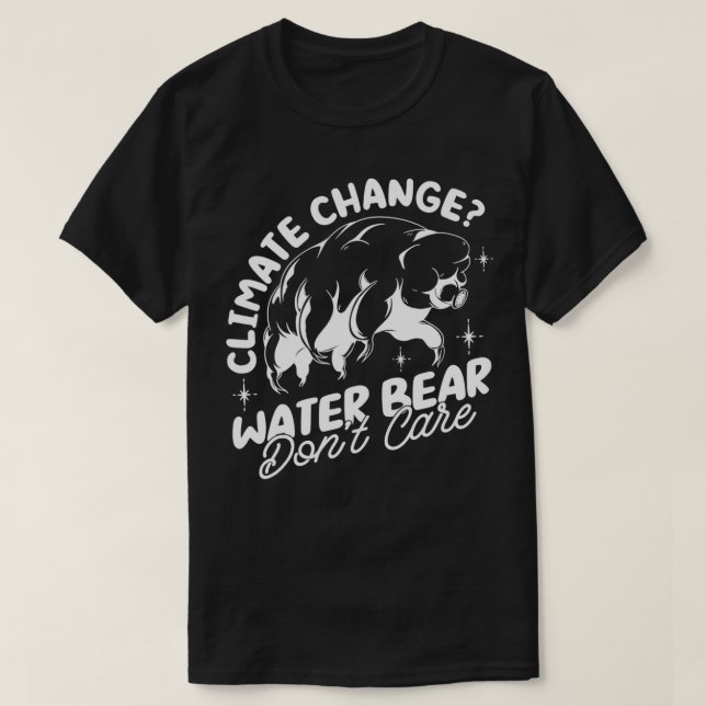 Camiseta Microbiólogo Tardigrado Science Water Bear Biolo (Diseño del anverso)