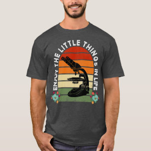 Camiseta Microbiólogos con microscopio divertidos Biología