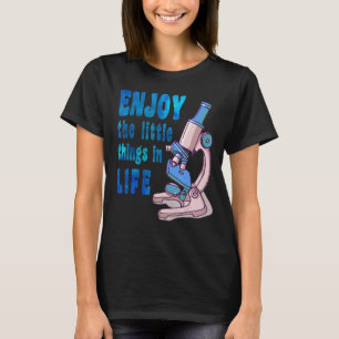 Camiseta microbiólogos microscópicos biología nerd science