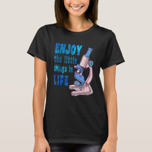 Camiseta microbiólogos microscópicos biología nerd science 