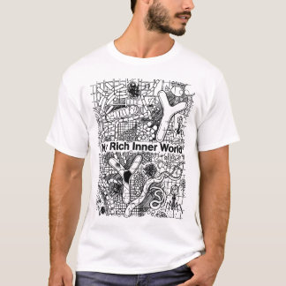 Camiseta Microbioma Plano Biológico "Mi Rico Mundo Interior