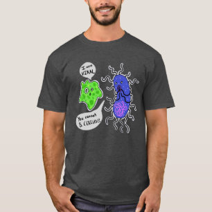 Camiseta Microbios virales