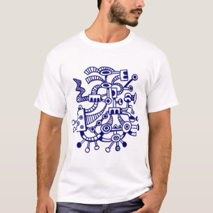 Camiseta Microcosmos Macrocosmos 02 - Azul Marino Profundo