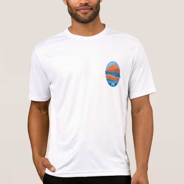 Camiseta Microfibra del club de la geología de CSUF (Anverso)