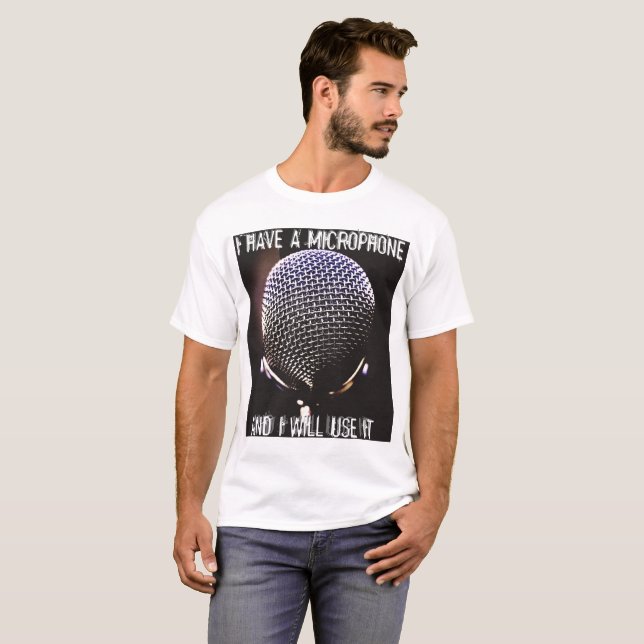 Camiseta Micrófono (Anverso completo)