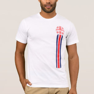 Camiseta Micrófono de bandera del Reino Unido