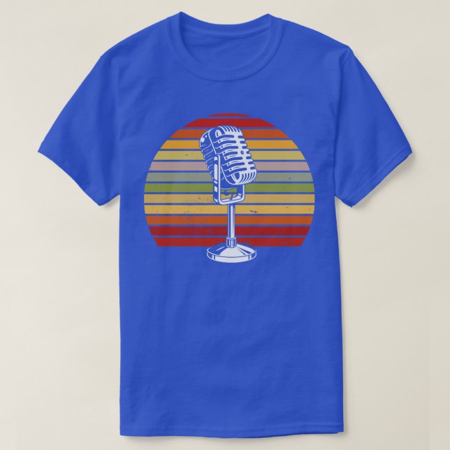 Camiseta Micrófono de cosecha (Diseño del anverso)