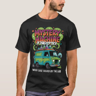 Camiseta Micrófono de máquina de misterio de Lab Week 2025