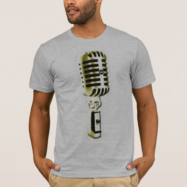 Camiseta Micrófono de oro (Anverso)