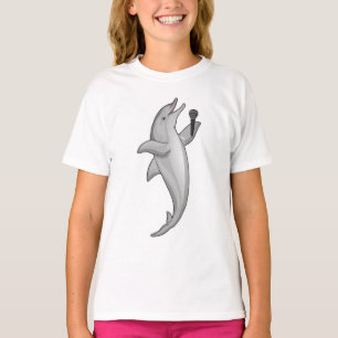 Camiseta Micrófono Dolphin Singer