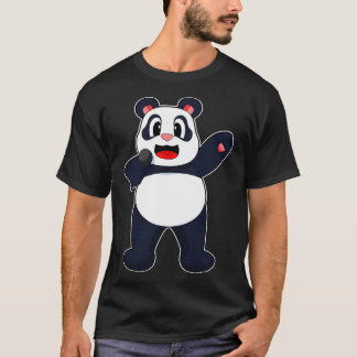 Camiseta Micrófono Panda Singer