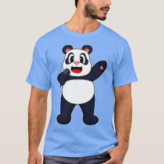 Camiseta Micrófono Panda Singer