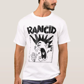Camiseta Micrófono Rancid Oficial de Mercancías