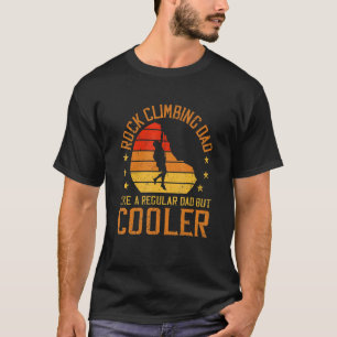 Camiseta Micrófono rock escalando papá Bouldering Rock Boul