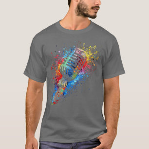 Camiseta Micrófono salvaje