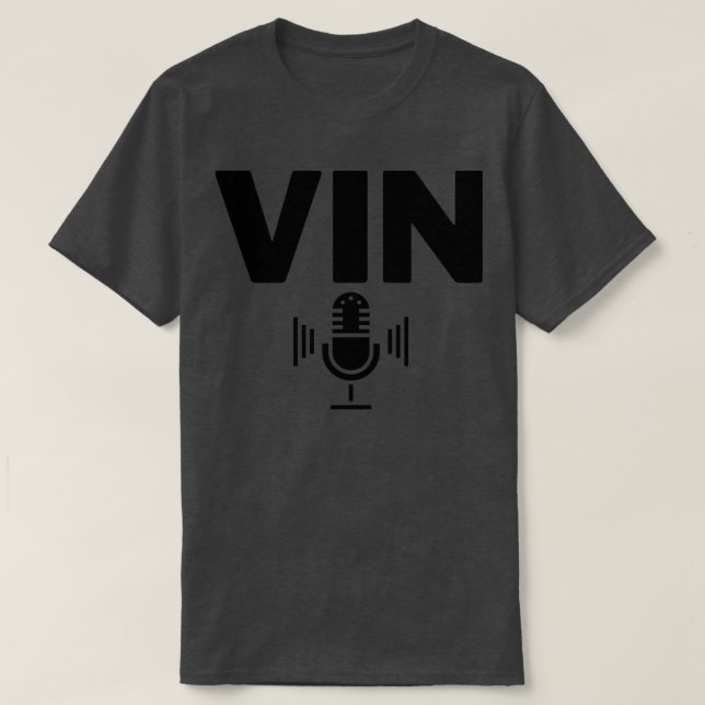 Camiseta Micrófono Vin Scully 16 (Diseño del anverso)