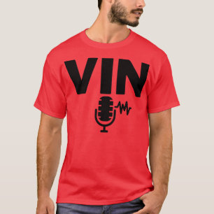 Camiseta Micrófono Vin Scully 18