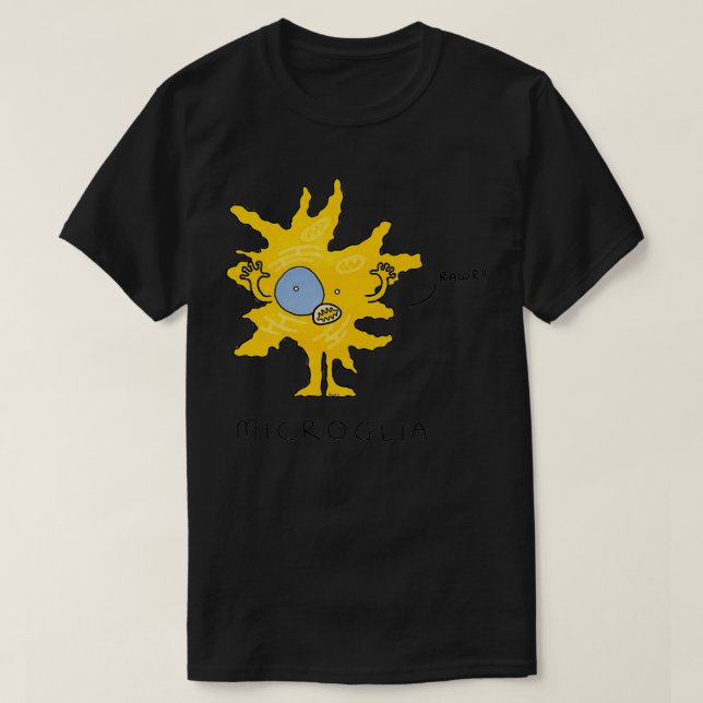 Camiseta Microglia (Diseño del anverso)