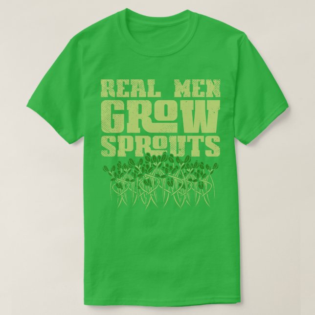 Camiseta Microgreens Sprouts (Diseño del anverso)