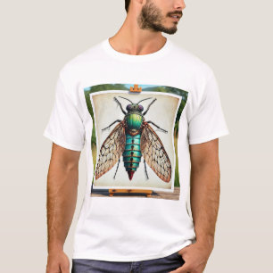 Camiseta Micromus Insect Painting 310724IREF218 - Watercolo