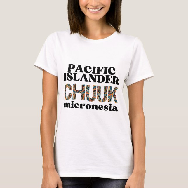 Camiseta Micronesia Chuukese (Anverso)