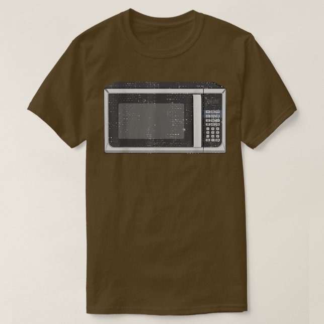 Camiseta Microondas de cocción (Diseño del anverso)