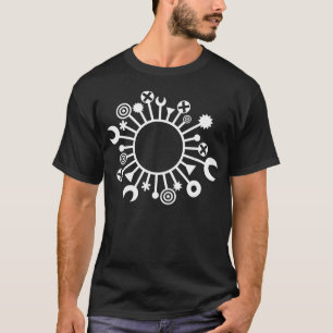 Camiseta Microorganismo - Blanco